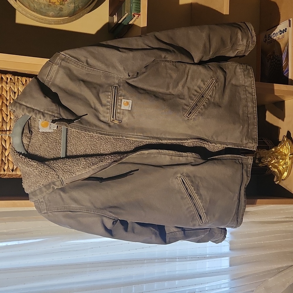 Carhartt Heavy canvas coat with hoodie